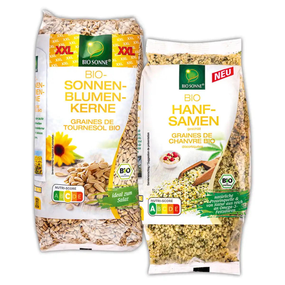 Bild 1 von Bio Sonne Bio-Sonnenblumenkerne XXL / Hanfsamen