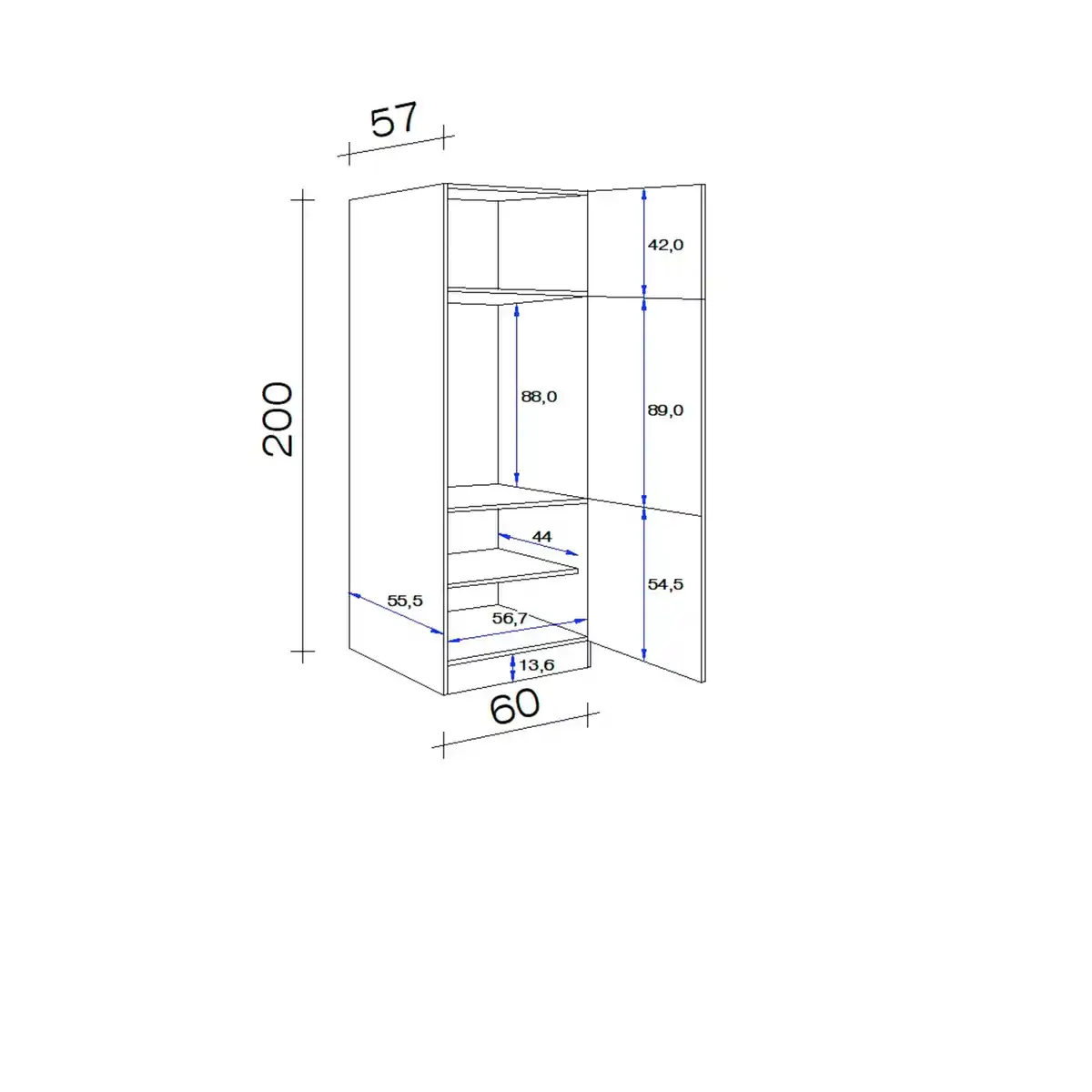 Bild 2 von Flex-Well Geräteumbauschrank »Samoa«