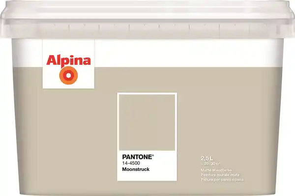 Bild 1 von Alpina Wandfarbe Pantone matt moonstruck 2,5 L