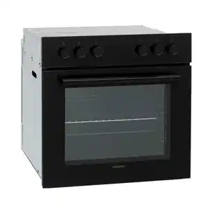 TELEFUNKEN Einbau-Herd-Set »ECH65A-B2«, 65 Liter, Backofen mit Glaskeramik-Kochfeld, 10 Betriebsarten, schwarz