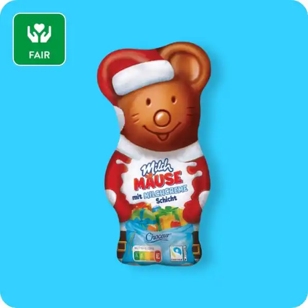 Bild 1 von CHOCEUR Milch-Mäuse-Weihnachtsmaus, Neu