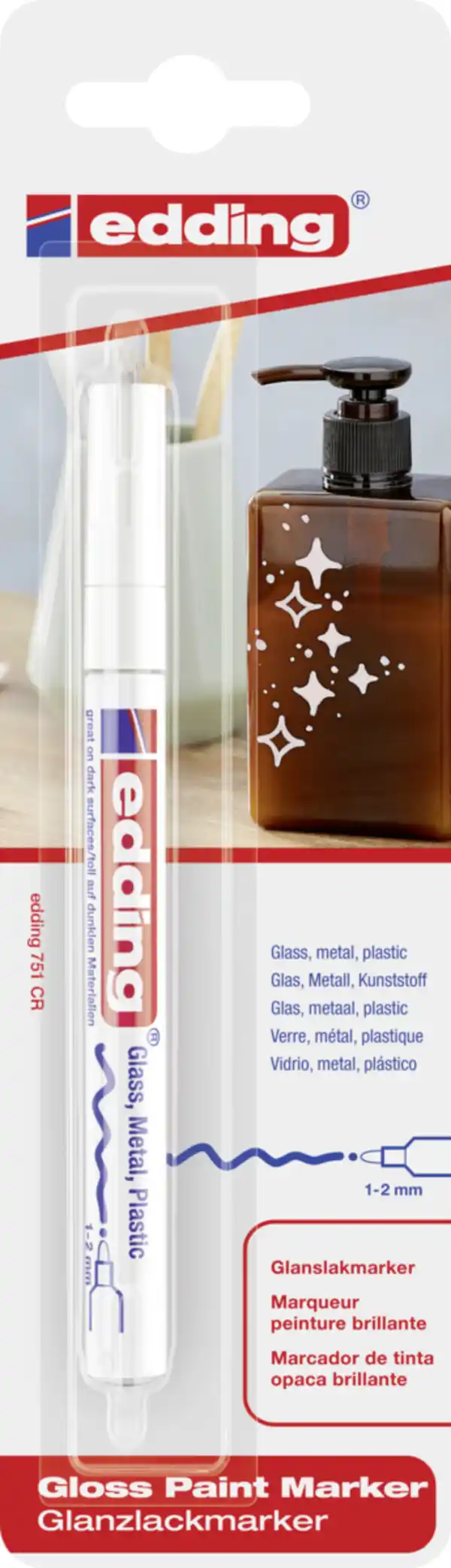 Bild 1 von Edding Lackmarker weiß