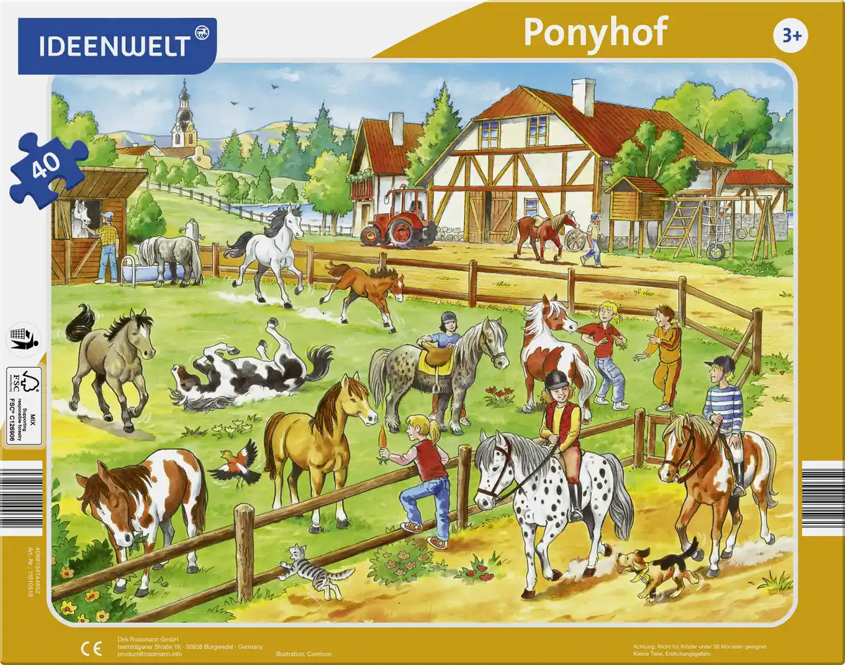 Bild 3 von IDEENWELT Rahmenpuzzle Arche Noah