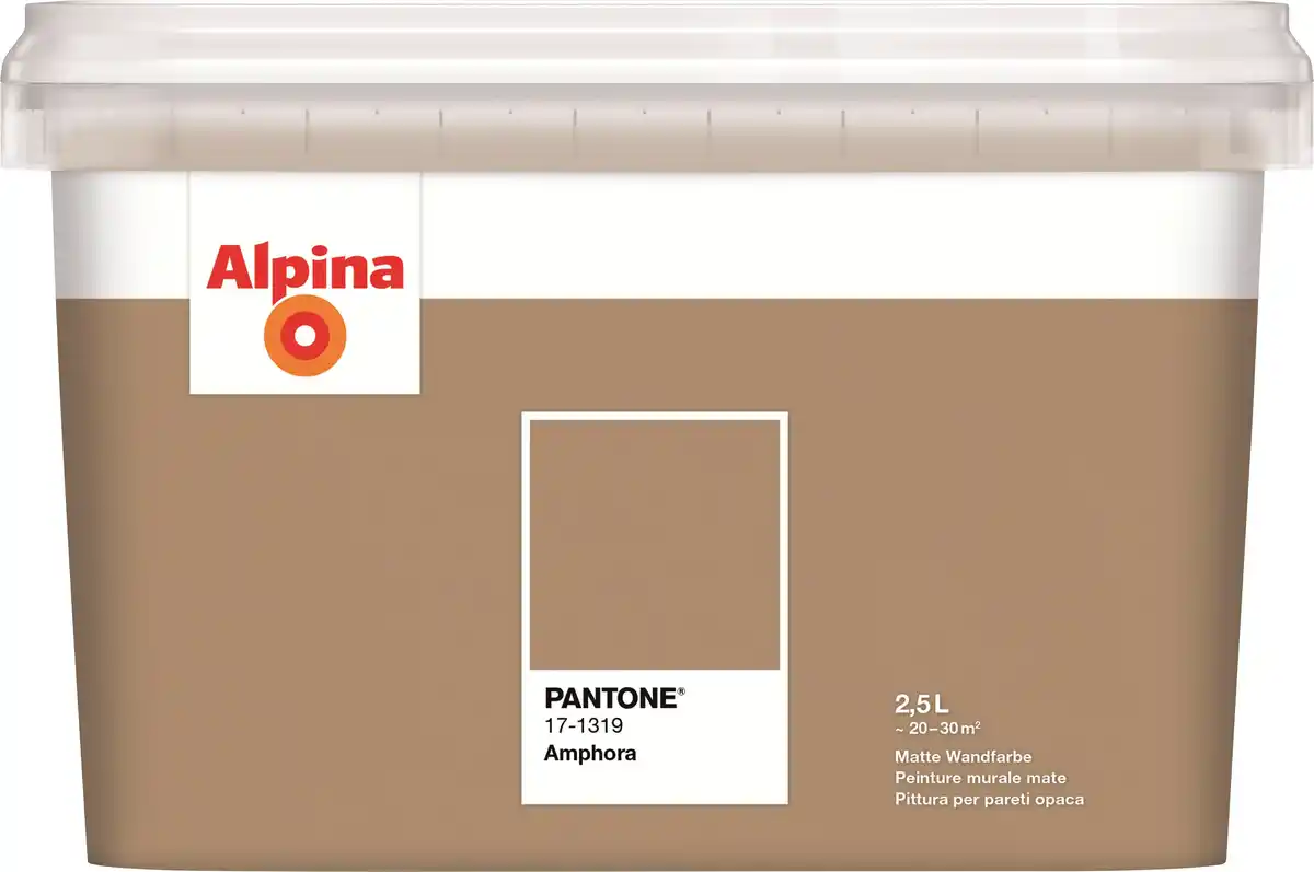Bild 1 von Alpina Wandfarbe Pantone matt amphora 2,5 L