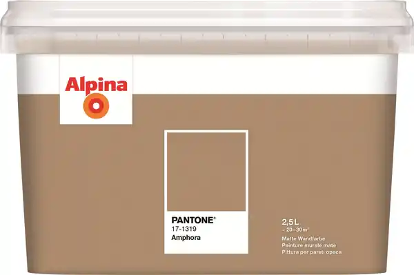 Bild 1 von Alpina Wandfarbe Pantone matt amphora 2,5 L