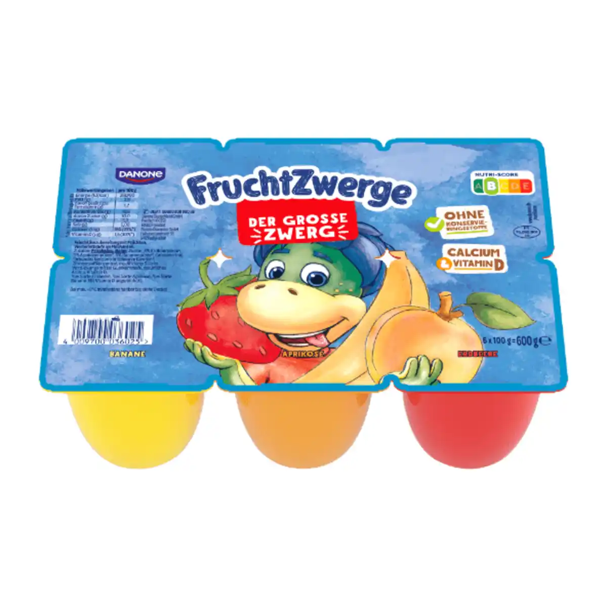 Bild 1 von DANONE Fruchtzwerge XXL 100g