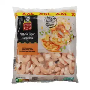 GOLDEN SEAFOOD White-Tiger-Garnelen XXL 540g
