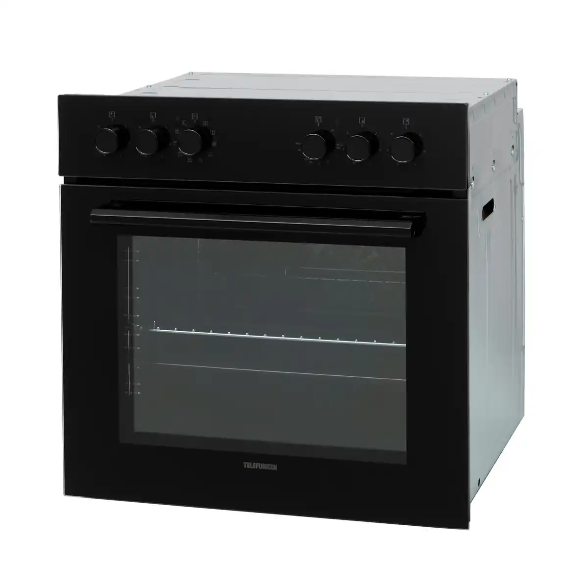 Bild 2 von TELEFUNKEN Einbau-Herd-Set »ECH65A-B2«, 65 Liter, Backofen mit Glaskeramik-Kochfeld, 10 Betriebsarten, schwarz