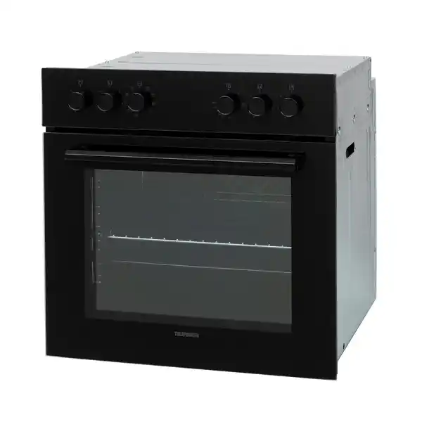 Bild 2 von TELEFUNKEN Einbau-Herd-Set »ECH65A-B2«, 65 Liter, Backofen mit Glaskeramik-Kochfeld, 10 Betriebsarten, schwarz
