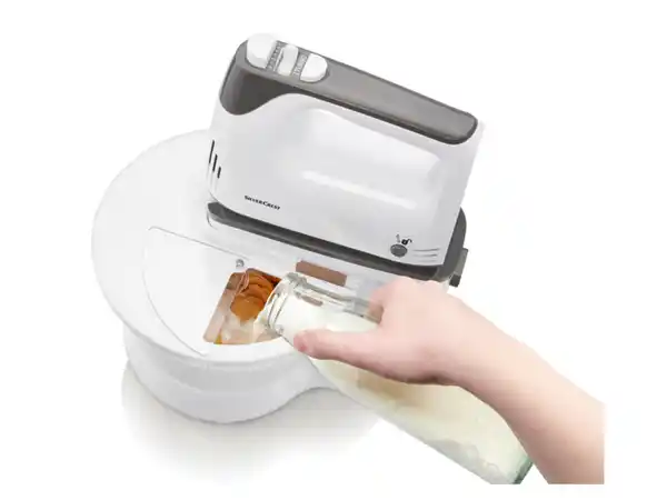 Bild 2 von SILVERCREST® KITCHEN TOOLS Handmixer-Set »SHMS 300 D2« mit Schüssel und Spritzschutz