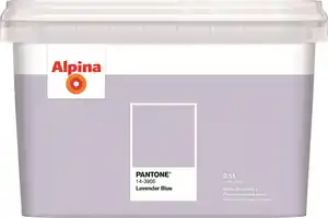 Alpina Wandfarbe Pantone matt lavender blue 2,5 L