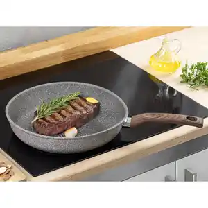 Fisko Granito Wood-Pfanne