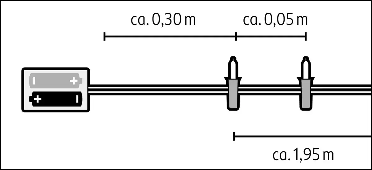 Bild 2 von IDEENWELT Micro-LED-Lichterkette - Draht
