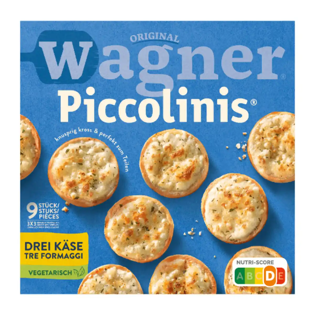 Bild 1 von WAGNER Piccolinis 3-Käse 270g