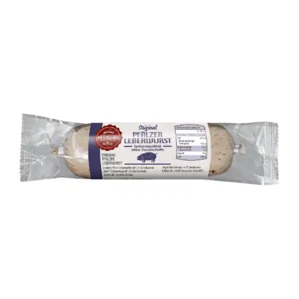 Bild 1 von MEINE METZGEREI Original Pfälzer Leberwurst 150g