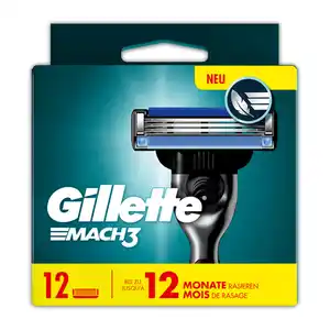 Gillette Mach 3 Ersatzklingen