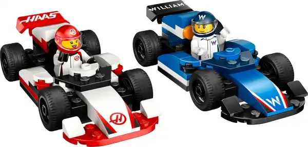Bild 2 von LEGO CITY 60464 F1® Williams Racing und Haas F1® Rennautos