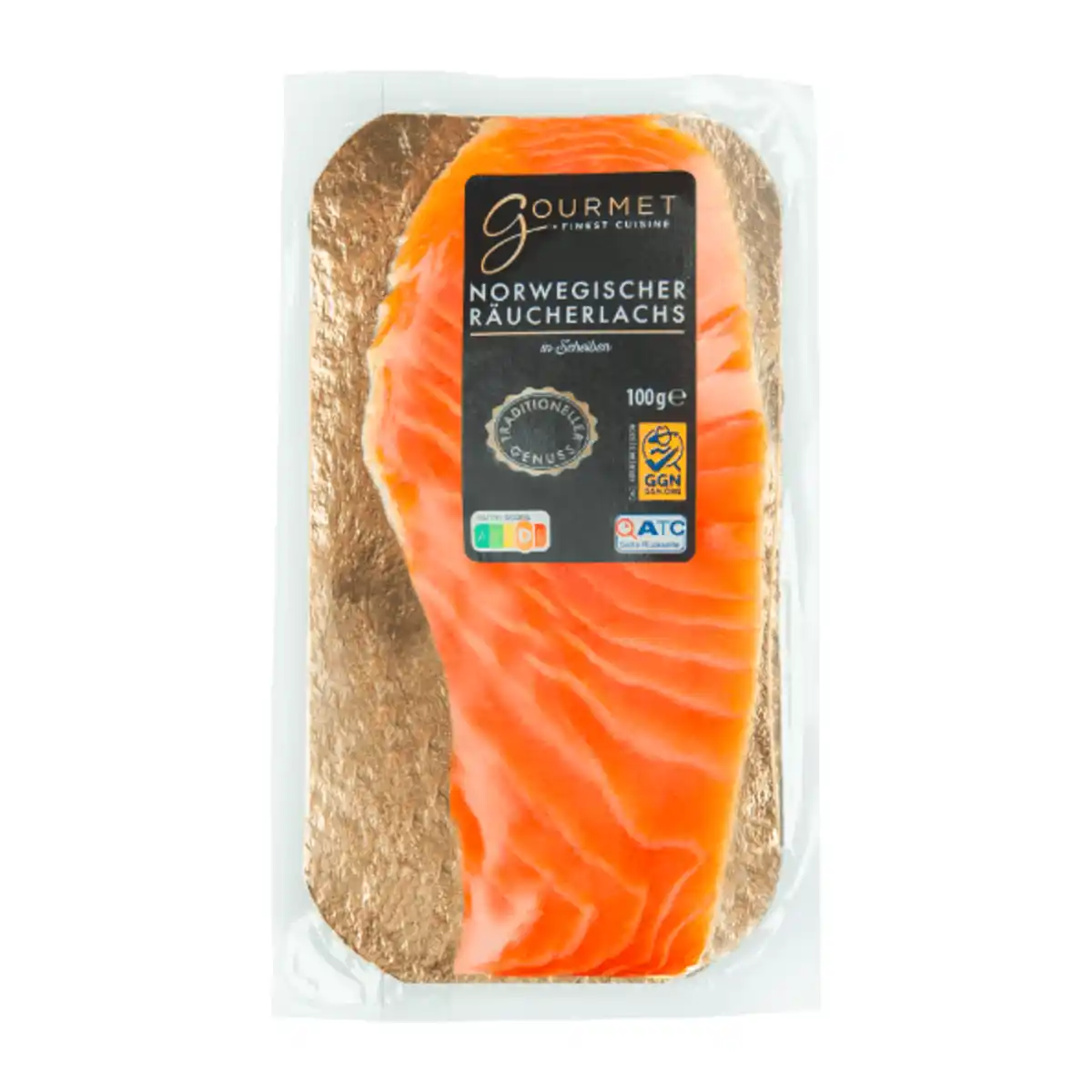 Bild 1 von GOURMET FINEST CUISINE Norwegischer Räucherlachs 100g