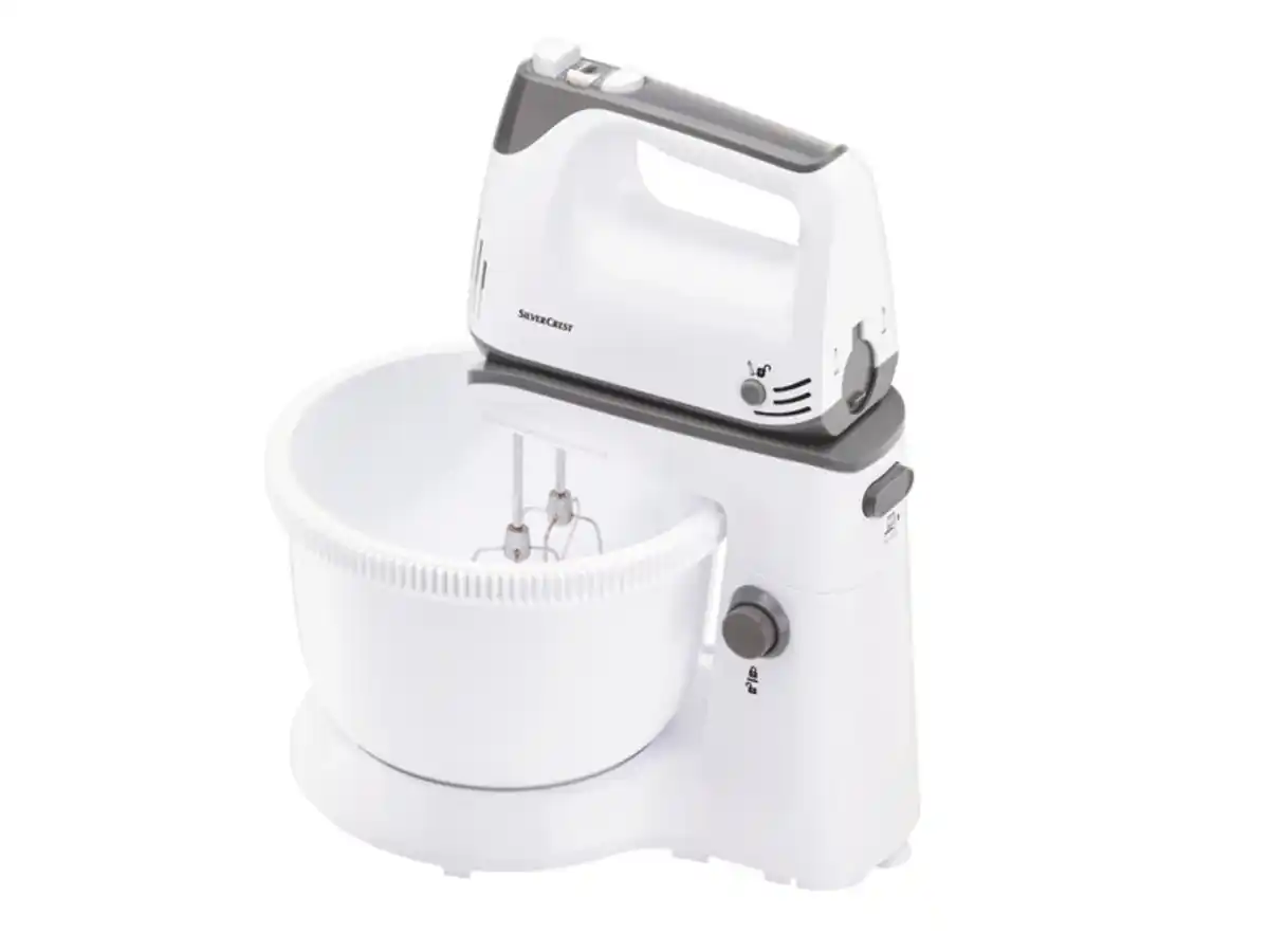 Bild 1 von SILVERCREST® KITCHEN TOOLS Handmixer-Set »SHMS 300 D2« mit Schüssel und Spritzschutz