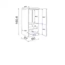 Bild 2 von Flex-Well Demi-Geräteumbauschrank »Samoa«