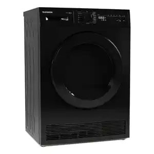 TELEFUNKEN Kondenstrockner »T-11-400-B«, BxHxL: 59,6 x 84,5 x 52,3 cm, Fassungsvermögen: 7 kg, schwarz