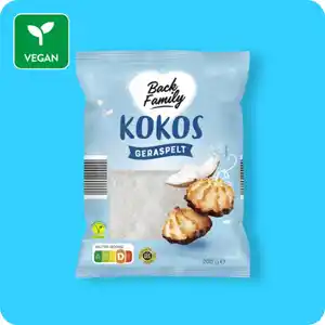 BACK FAMILY Kokos, geraspelt