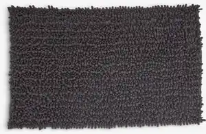 Badematte ROSVIK 50x80 Chenille anthrazit
