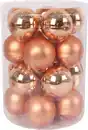 Bild 1 von TrendLine Weihnachtskugeln aus Glas Ø 6 cm brandy-braun 20 Stück
