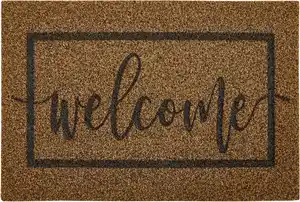Fußmatte Stratford Welcome natur 45 x 75 cm