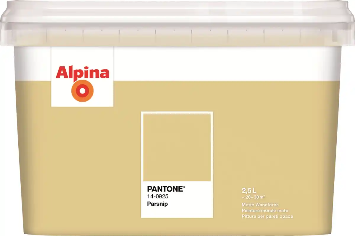 Bild 1 von Alpina Wandfarbe Pantone matt parsnip 2,5 L