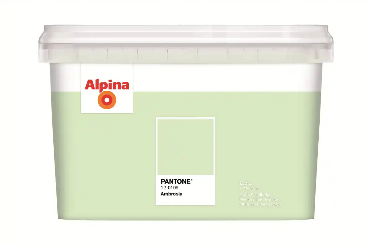 Bild 1 von Alpina Wandfarbe Pantone matt ambrosia 2,5 L