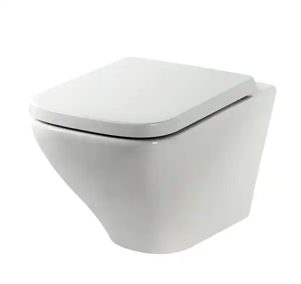 Bild 1 von Primaster Wand WC spülrandlos Serena Tiefspüler weiß inkl. WC Sitz