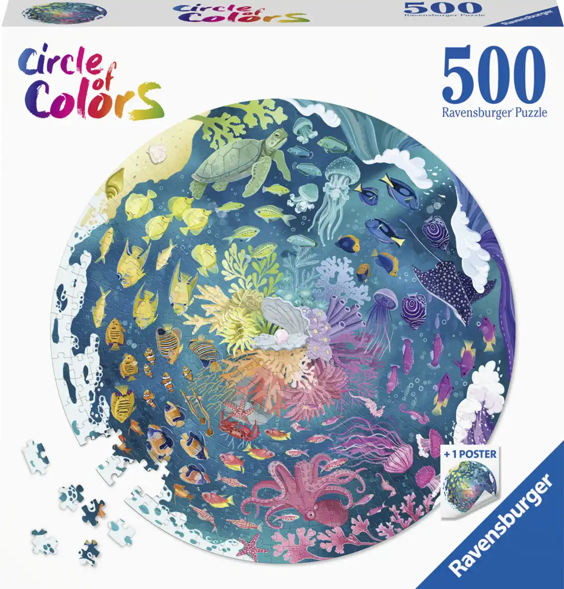 Bild 1 von Ravensburger Rundpuzzle Circle of Colors Ocean