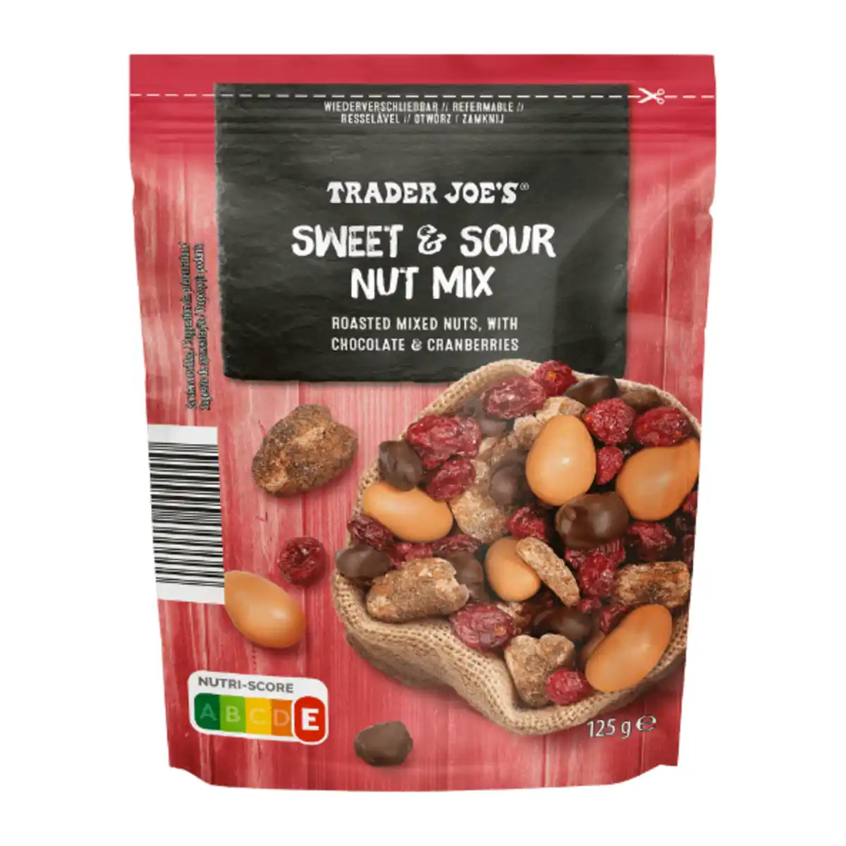 Bild 1 von TRADER JOE’S Nussmischung Süß & Sauer 125g