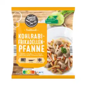 SPEISEZEIT Kohlrabi-Frikadellen-Pfanne 600g