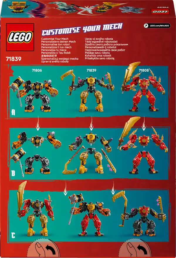 Bild 3 von LEGO NINJAGO 71839 Arins Spinjitzumech
