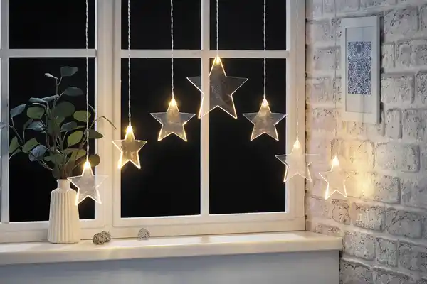 Bild 1 von IDEENWELT LED-Sternenvorhang