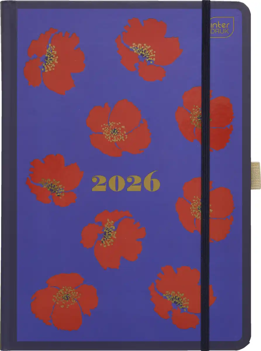 Bild 1 von IDEENWELT Terminplaner Blumen A5 2026