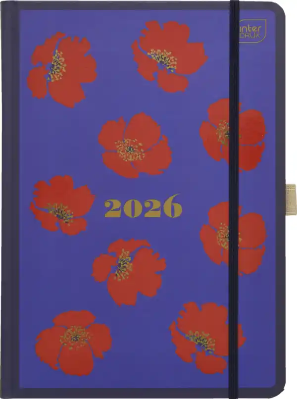 Bild 1 von IDEENWELT Terminplaner Blumen A5 2026