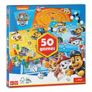 Trefl Paw Patrol Spielesammlung 50in1