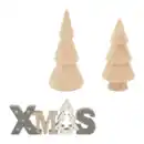 Bild 1 von HOME CREATION Holz-Weihnachtsdeko