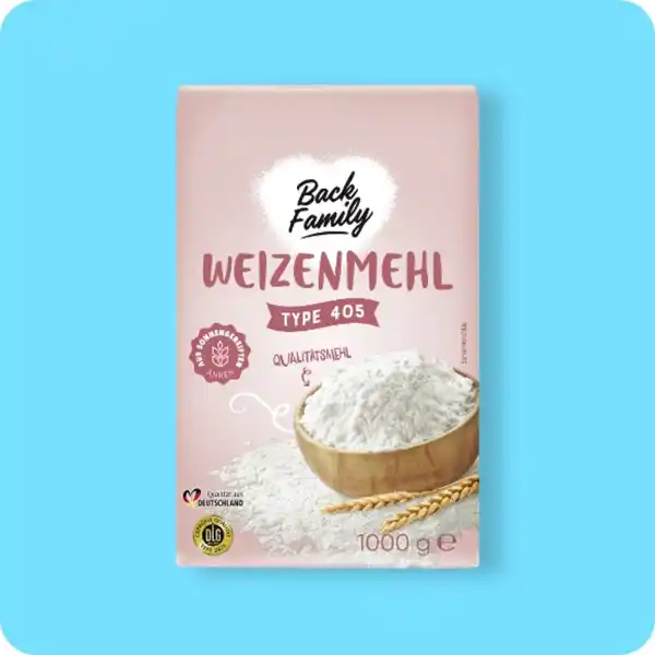 Bild 1 von BACK FAMILY Weizenmehl, Type 405