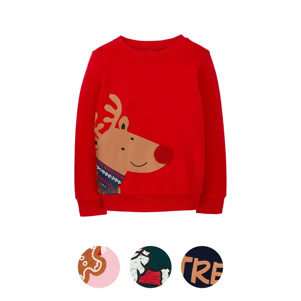 Bild 1 von LILY & DAN Kinder Weihnachtspullover