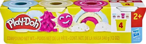 Bild 1 von Play-Doh 4er-Pack Konfettiknete, 340 g