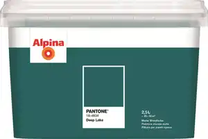 Alpina Wandfarbe Pantone matt deep lake 2,5 L