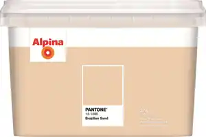 Alpina Wandfarbe Pantone matt brazilian sand 2,5 L