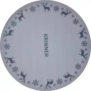 Krinner Weihnachtsbaumunterlage Ø 60 cm grau
