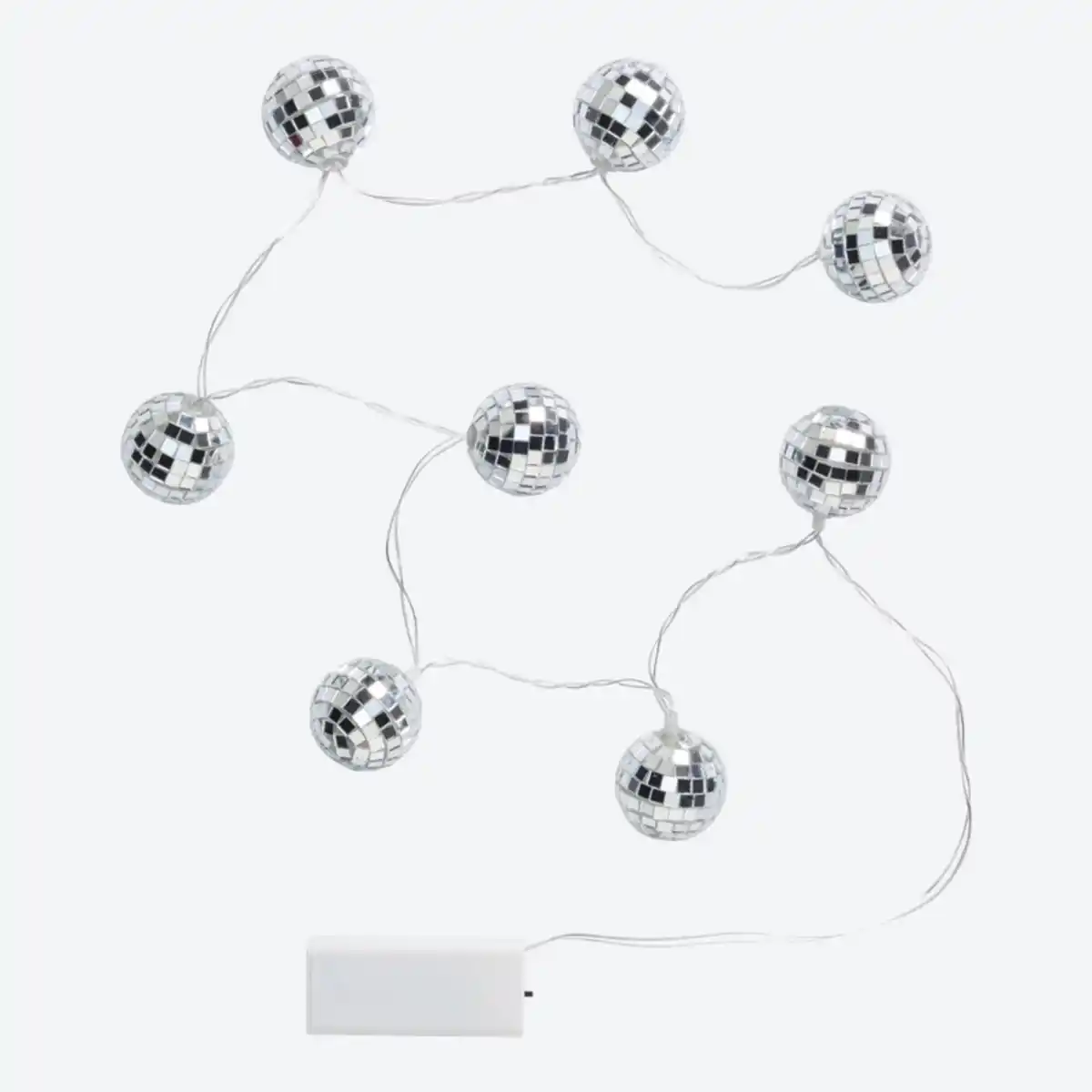 Bild 4 von LED-Disco-Kugel-Lichterkette mit Timerfunktion