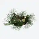 Bild 3 von Weihnachtskranz mit Teelichthalter, Ø ca. 15 cm