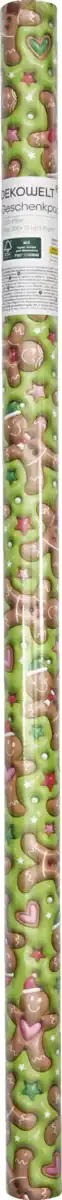 Bild 1 von DEKOWELT Geschenkpapier 3D-Effekt, 2 m